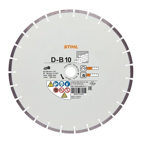 STIHL Diamant-doorslijpschijf beton
