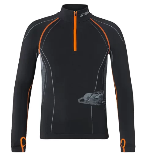 Werkshirt, lange mouw, ADVANCE, maat XXL, zwart