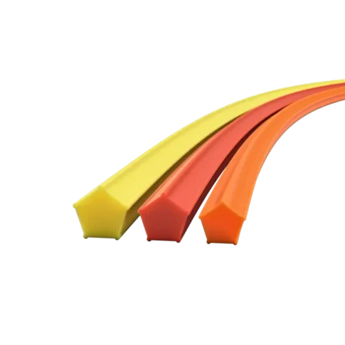 Vijfhoekige maaidraad, Ø 2,7 mm x 215 mm rood