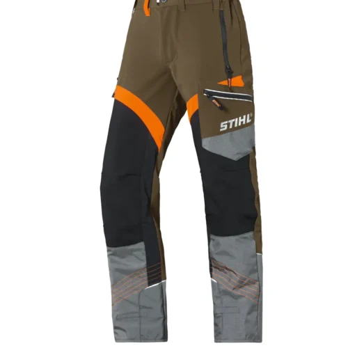 Klimbroek, zonder snijbescherming, ADVANCE X-CLIMB, maat XXL, turf