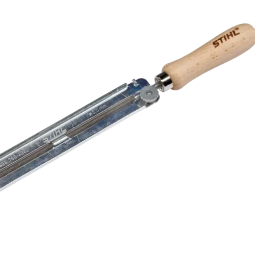 Vijlhouder, met ronde vijl, voor cirkelzaagbladen