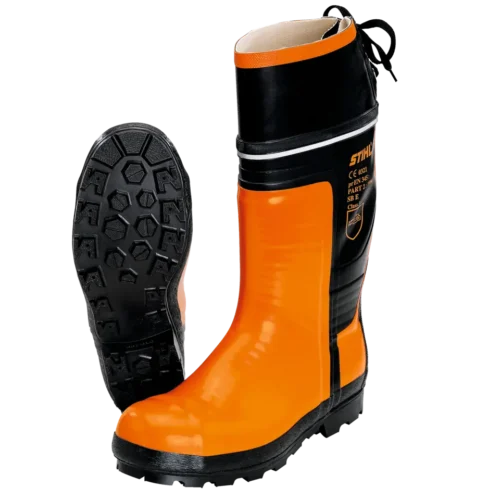 Rubberen laarzen, voor gebruik met kettingzagen, Special, maat 43